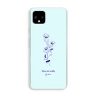 Bloom with grace: Pixel 4 XL Transparant Hoesje Bloom with grace: Pixel 4 XL Transparant Hoesje