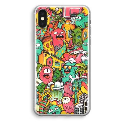 Vexx City: iPhone XS Transparant Hoesje