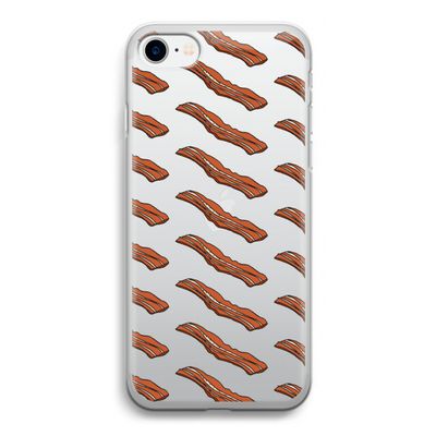 Bacon to my eggs #2: iPhone SE 2020 Transparant Hoesje