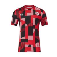 Castore FC Utrecht Pre-Match Trainingsshirt 2025-2026 Rood Antraciet Wit