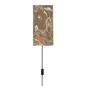 ferm LIVING Argilla Wandamp - Marble Mocha