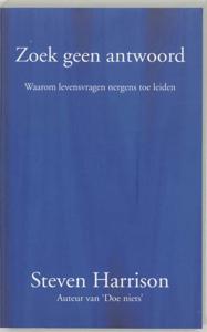 Zoek geen antwoord (Paperback)