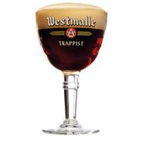 Westmalle bierglas op voet - 33cl