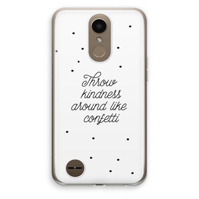 Confetti: LG K10 (2017) Transparant Hoesje