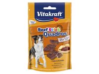 Vitakraft Beefstick Quadros met lever & aardappel hondensnack (70 g) 7 verpakkingen