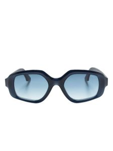 Lapima lunettes de soleil géométriques Elisa - Bleu