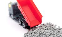 Siku Cadeauset wegenbouw kiepwagen Liebherr-shovel wals beweegbare onderdelen incl. granulaat - thumbnail