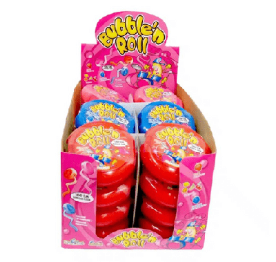 Funny Candy Bubble 'n roll (24x 58gr)