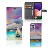 Hoesje Samsung Galaxy A22 5G Boat