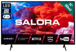 Salora 24HA220 tv 61 cm (24") HD Smart TV Wifi Zwart