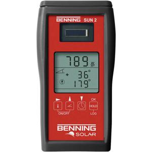 Benning SUN 2 Fotovoltaïsche multimeter Kalibratie (ISO)