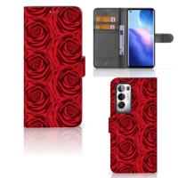 OPPO Find X3 Neo 5G Hoesje Red Roses