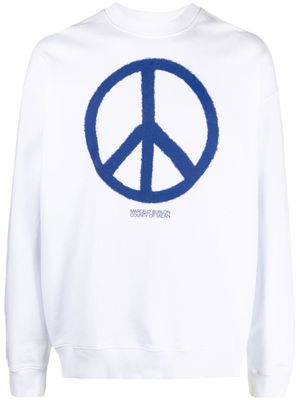 Marcelo Burlon County of Milan sweat à imprimé County Peace - Blanc