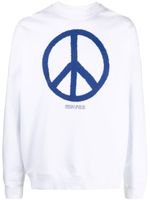 Marcelo Burlon County of Milan sweat à imprimé County Peace - Blanc