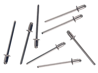Connex Producten/popnagel aluminium 4x10mm 50st