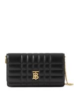 Burberry mini sac Lola à design matelassé - Noir - thumbnail