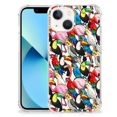 iPhone 13 mini Case Anti-shock Birds iPhone 13 mini Case Anti-shock Birds