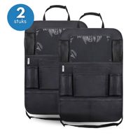 Tenify Premium Luxe & Stevige Auto Organizer met Tablet Houder - Set van 2 - Extra Opbergruimte - thumbnail