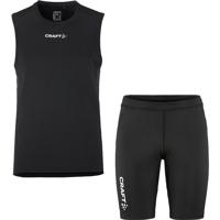 Craft Singlet Korte Legging Set Heren Craft Singlet Korte Legging Set Heren