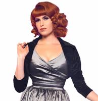 Bolero Stretch Velvet Black-XXL | 50% korting - thumbnail