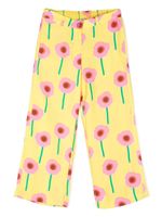 Stella McCartney Kids pantalon ample à fleurs - Jaune - thumbnail