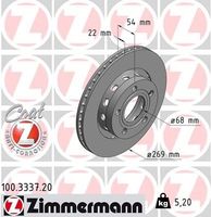 Remschijf Coat Z 100333720