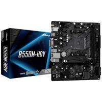 ASRock B550M-HDV Moederbord Socket AMD AM4 Vormfactor Micro-ATX Moederbord chipset AMD® B550
