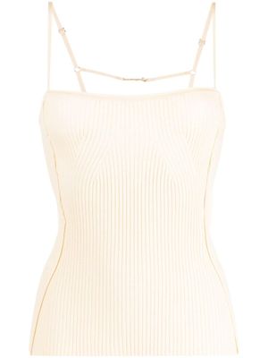 Jacquemus haut nervuré Le Haut Sierra - Tons neutres