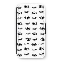 Eye pattern #2: iPhone 12 Flip Hoesje