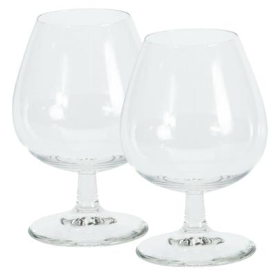 Cognac glazen - 16x stuks - glas - 350 ml - likeur glazen