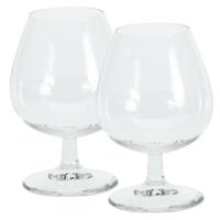Cognac glazen - 16x stuks - glas - 350 ml - likeur glazen Cognac glazen - 16x stuks - glas - 350 ml - likeur glazen