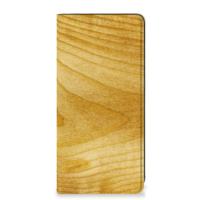 Samsung Galaxy A21s Book Wallet Case Licht Hout