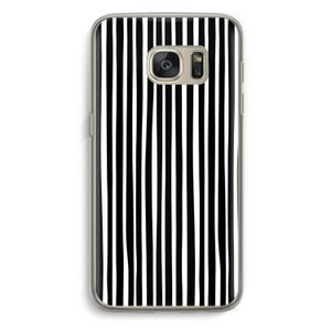 Stripes: Samsung Galaxy S7 Transparant Hoesje