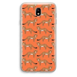 Cheetah: Samsung Galaxy J7 (2017) Transparant Hoesje