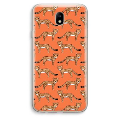 Cheetah: Samsung Galaxy J7 (2017) Transparant Hoesje