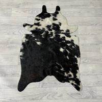 Kleine koeienhuid bruin wit zwart (Normandiër) 90x60cm