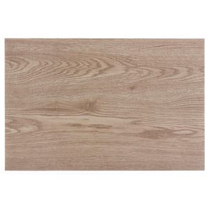 Rechthoekige placemat hout print dennen PVC 45 x 30 cm