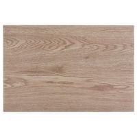 Rechthoekige placemat hout print dennen PVC 45 x 30 cm