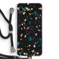 Terrazzo N°10: Samsung Galaxy A10 Transparant Hoesje met koord