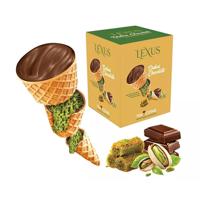 Lexus Dubai chocolade hoorntjes - 10 stuks - kadayif en pistache - 13. Lexus Dubai chocolade hoorntjes - 10 stuks - kadayif en pistache - 13.