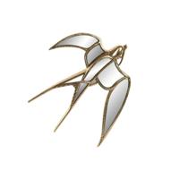 Wanddecoratie Home ESPRIT Gouden Modern 28,5 X 3 X 28,5 CM