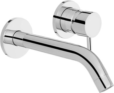 Saqu Eurotrend 2-gats inbouw wastafelmengkraan inclusief inbouwdeel chroom