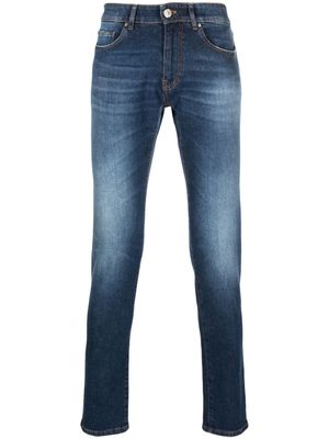 PT Torino jean skinny à taille basse - Bleu
