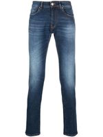 PT Torino jean skinny à taille basse - Bleu