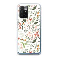 Sweet little flowers: Xiaomi Redmi 10 Transparant Hoesje