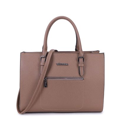 Wimona Natalia Schoudertas Taupe Wimona Natalia Schoudertas Taupe