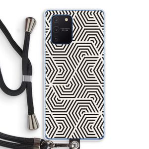 Magic pattern: Samsung Galaxy Note 10 Lite Transparant Hoesje met koord