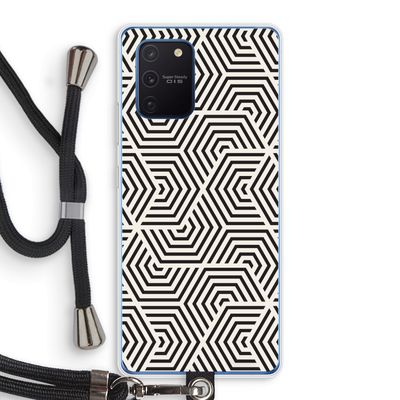 Magic pattern: Samsung Galaxy Note 10 Lite Transparant Hoesje met koord