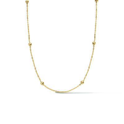 Ketting Staal Bolletjes 2,5 mm 40 + 4 cm