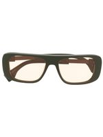 Marcelo Burlon County of Milan Eyewear lunettes de soleil Polygala - Vert - thumbnail